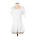 Isaac Mizrahi LIVE! Short Sleeve Top White Tops - Women's Size 2X-Small