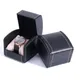 Boîte de montre de luxe en cuir PU pour homme et femme étui d'emballage haut de gamme support