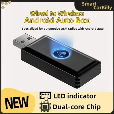 Mini adaptateur Android Auto pour Android filaire Smart Carplay AI Box Bluetooth WiFi connexion