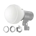 Godox ML-CD15 Diffuser Dome Kit with 3 Adapters for Photography Light Flash Studio Photography