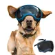 ATUBAN Dog Goggles Anti UV Strong Impact Resistance Adjustable Elastic Puppy Large Breed Dog Goggles