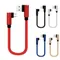 0.25M 90 Degree USB Data Charger Cable for Smart Phone Tablet Type C Micro USB For Samsung Huawei