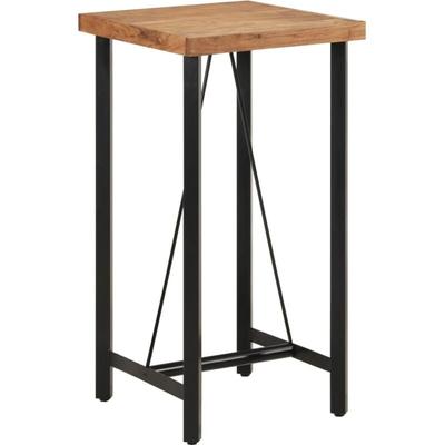 Bartisch 55x55x107 cm Massivholz Akazie und Eisen - Vidaxl Image