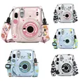 For Fujifilm Instax Mini 11 Camera Accessory PVC Material Instant Camera Shoulder Bag Protector