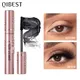 QIBEST New Silk Fiber Black Mascara Waterproof Long Lasting Extension Eyelashes Lengthening Curling