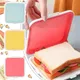 Portable Silicone Microwave Sandwich Storage Box Tuppers Food Bento School Breakfast Lunch Boxes