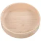 Container Pet Accessories Wear-resistant Chinchilla Bowl Small Food Dish Hamster Accessory Wood Rat