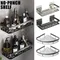 Kitchen Storage bathroom shelves Organizer Aluminum Alloy Shower Shelf Accessories Shampoo Rack