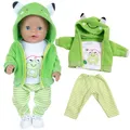 2023 New Lovely Doll Suit For 17 Inch Baby Doll 43cm Doll Clothes Doll Accessories.