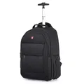 OIWAS Rolling Luggage Backpack Men Trolley Bag with wheels Business Wheeled Backpack Cabin Carry on