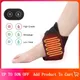 USB Electric Heating Ankle Massager Pad Compression Straps Arthritis Health Care Foot Support