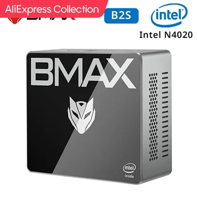 AliExpress Collection BMAX Mini PC B2S Windows 11 OS 6GB RAM 128GB ROM N4020 Micro Desktop Computer