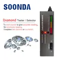 Professional 1-8 DIA LED Diamond Gems Tester Pen 2/3 Gemstone Gem Jewelry Diamond Watcher Indicator