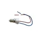 E14 E27 Lead Power Lamp Holder 220V E14 E27 Lamp Holder Screw with Wire Plastic LED Lampholder for