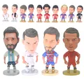 Soccer Star Figure Mini Football Player Car Ornaments Collection Doll Star Sports Action Figures