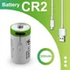 New 1-10pcs 3.7V CR2 300mah Rechargeable Battery digital Camera GPS Security Medical Equipment