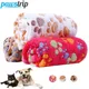 XS-L Thin Pet Blanket Winter Dog Bed Mat Foot Print Warm Sleeping Hamster Rabbit Beds Coral Fleece