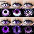 EYESHARE 1Pair Cosplay Lenses Purple Lenses Colored Contact Lenses for Eyes Yearly Anime Accessories