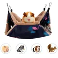 Warm Hamster Hammock Guinea Pig Hanging Beds House for Small Animal Cage Rat Squirrel Chinchillas