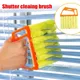 Window Cleaning Brush Microfiber Air Conditioner Cleaning Duster Cleaner Wash Venetian Blind Blade