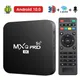 New Smart TV Box MXQ-PRO 4K HD Android 10.0 Smart TV Box 2.4/5G Dual-WIFI 3D Video Media Player Home