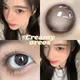 Bio Essence 1Pair Gray Color Contact Lenses with Mopia Prescription Natural Eye Contacts Color Lens