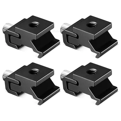 Camera Metal Cold Shoe Flash Stand Adapter with 1/4"-20 Tripod Screw Thread for Nikon Canon speedlite flash