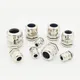 Metal Cable Gland Connector 10pcs PG7 PG9 PG11 PG13 Nickel Brass Wire Glands conduit wire stainless