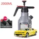 2L Foam Sprayer Car Wash Hand-held Foam Watering Can Air Pressure Sprayer Plastic Disinfection Water