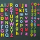 24-76pcs EVA Foam Magnetic Alphabet Letters Learning Spelling Counting Set Refrigerator Stickers