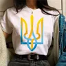 Ukrainische ukrainische ukrainische ukraine rwa T-Shirts Frauen Streetwear lustige Harajuku Top