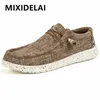 Große Outdoor-Herren Casual Denim Canvas Schuhe vulkan isieren Schuhe Mode Luxus-Stil Designer