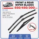 Car Front Rear Wiper Blades Set For Opel Astra H 2004 - 2014 Hatchback GTC Vauxhall Holden Astra