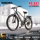 Burchda RX70 elektrisches Mountainbike 800W Motorbatterie 48V 18Ah Shimano 8-Gang 27.5-Zoll