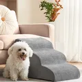 Removable Dog Stairs 2/3 Steps Ramp Couch Puppy Old Dog Non-Slip Removable Ladder High Couch and Bed