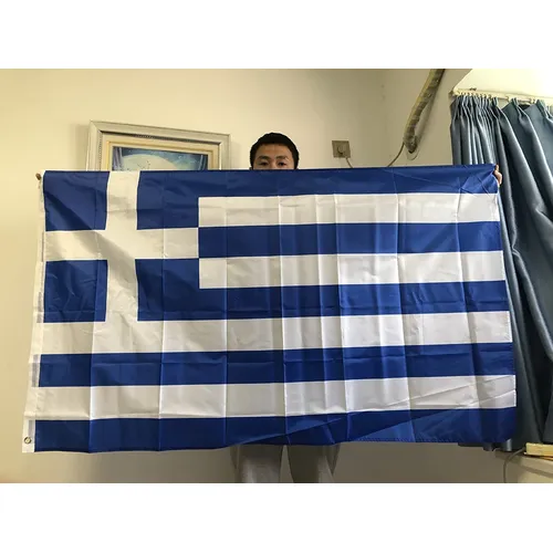 Himmel Flagge Griechenland Flagge 3 x5ft griechischen hellen Staat Land Banner Griechenland National