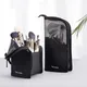 1 Pc Stand Cosmetic Bag for Women Clear Zipper Makeup Bag Travel Female Makeup Brush Holder