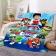 Kinder Pfote Patrouille Flanell Decke Cartoon Kindergarten Decke Einzels chüler Schlafsaal Decke
