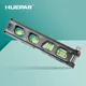 Huepar Multipurpose Laser Ruler 4 Bubbles Spirit Level Measuring Tools Standard and Metric Rulers