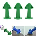 3pcs/set 2 In 1 Caulking Tools Caulk Nozzle Applicator Silicone Sealant Scraper Set Grout Kit Tile