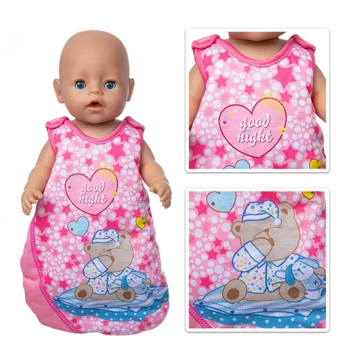 Schlafsack Für 43cm Reborn Baby Puppen 17 Zoll Baby Puppe Zubehör