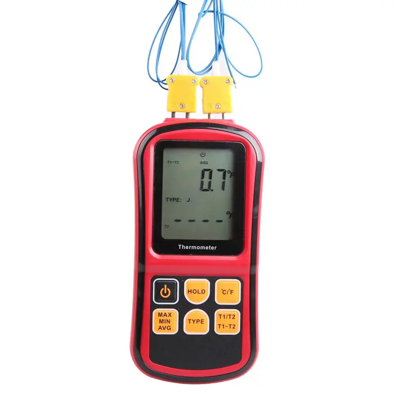 Thermoelement Thermometer -50 ~ 300 Grad Industrie Temperatur Meter J K T E N R S Typ Thermoelement Temperatur tester GM1312 Image