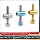 Bicycle Seat Post Fixed Bolts TC4 Titanium MTB Road Bike Seatpost Saddle Fixed Screws M5 x 30mm / M5