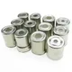 12PCS LOT Stainless Steel Magnetron Caps for Microwave Replacement Parts for Microwave Ovens Copler