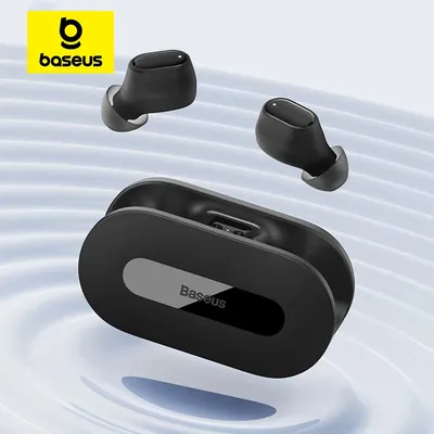 Baseus bowie ez10 tws kopfhörer bluetooth 5,3 kabelloser kopfhörer schnell aufladen mini in ohr ohrhörer sport headset 0,06 s niedrige latenz Image