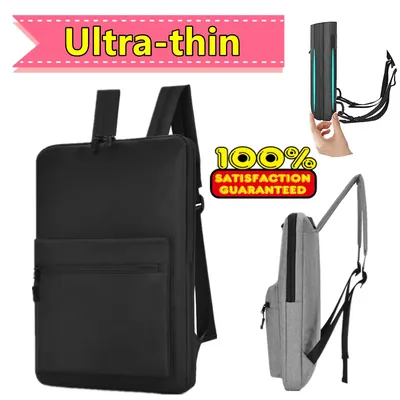 Newest Ultra-thin Laptop Backpack For 14" 15.6" Laptop Man Bags Multi-use Women Men Work Bag Waterproof Thin Computer Backpacks