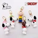Snoopy Keychain Nette Puppe Silikon Schlüssel Kette Auto Paar Schlüssel Charme Schul Charme Kreative