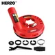 HERZO 125MM 4/5 Inch Dust Shroud Grinding Cover Dustless Tool For Grinders with Brush Ring Power