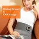 Heating EMS Muscle Stimulator Abdominal Body Massage Slimming Belt Electric Smart Toner ABS Trainer