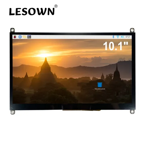 10-Zoll-Touchscreen-Monitor LCD-HDMI-Monitor für Himbeer-Pi 4 3 10 1-Zoll-Monitor für PC-RPI 3 4